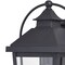 Vaxcel Lexington 1 Light Dusk to Dawn Black Outdoor Wall Lantern Clear Glass T0540 - alternate 5